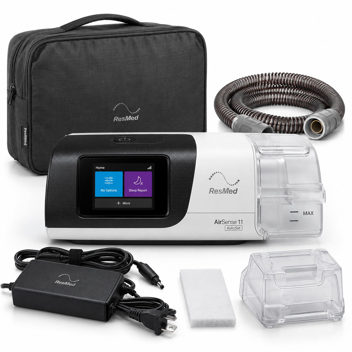 Kit CPAP ResMed AirSense 11 AutoSet com acessórios