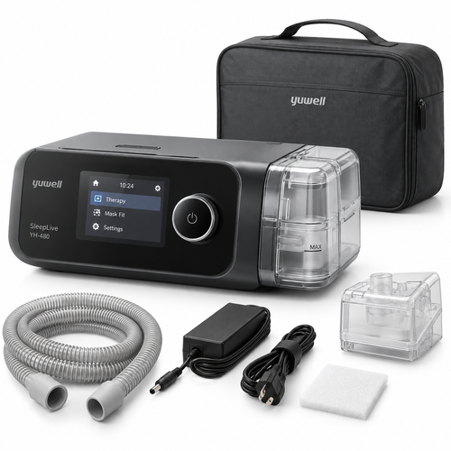 Kit CPAP Yuwell SleepLive YH-480 com acessórios